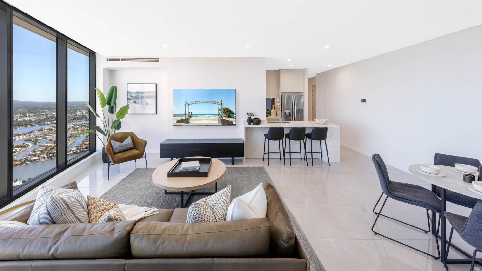 Surfers Paradise New Beachfront Apartments Голд-Кост Экстерьер фото